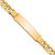 14k Curb ID Bracelet CUR220ID-8