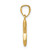 14k Polished Star of David Pendant D1695