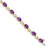14k Amethyst and Diamond Bracelet BM4496-AM-005-YA