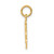 14k I LOVE CATS Charm C1887