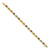 14k Oval Gemstone Rainbow Bracelet CB698-7