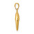 14K 3-D Moveable Stone Crab Claw Pendant C3409