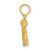 14k 3-D Golf Clubs with Ball Charm C3544