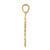 14k w/Rhodium Star of David Pendant C3989