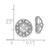 14k White Gold Fancy 1ct Diamond Earring Jackets EJM5301-010-WA