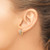 14K Lab Grown Diamond VS/SI FGH Hinged Hoop Earrings EM4263-025-YLG