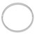 14k White Gold 5/16 Textured Hinged Bangle DB654W