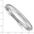 14k White Gold 5/16 Textured Hinged Bangle DB654W
