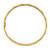 14k Yellow Gold Polished Twisted Flexible Bangle DB595