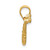 14k 3D Guitar Charm C413