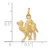 14k Camel Charm C563