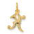 14k Letter K Initial Charm C565K
