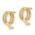14k Diamond Initial Q Earrings EM4170Q-007-YA