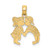 14K Kissing Boy and Girl Charm D3995