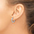 14k White Gold Diamond Complete Hinged Hoop Earrings EM5362-033-WA