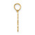 14K 100% CANCER Zodiac Charm D4057