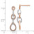 14k Two-Tone Diamond Vintage Earrings EM5557-050-WRA