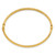 14K Diamond-cut and Laser-cut Fancy Hinged Bangle Bracelet DB731
