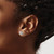 14k White Gold White Topaz Post Earrings EM7395-WT-W