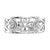 14k White Gold Floral Toe Ring D1969