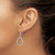 14K White Gold Lab Grown Diamond VS/SI FGH Teardrop Leverback Earrin EM7958-076-WLG