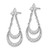 14K White Gold Lab Grown Diamond VS/SI FGH Fancy Chandelier Post Ear EM7960-075-WLG