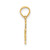 14k  #1 GRANDMOTHER Charm D3956