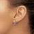 14k White Gold Amethyst and Diamond Earrings EM4235-AM-006-WA