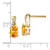 10k Citrine and Diamond Earrings EM4235-CI-006-1YA