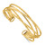 14k Polished Multi Tube Cuff Bangle DB681