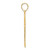14ky Fancy Cross Pendant D5168