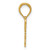 14K Guitar Pendant D4263