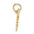 14K HOCKEY MOM Charm D4278