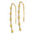 14K Lab Grown Diamond VS/SI FGH Cr.Yellow Sapp Threader Earring EM4311-CYS-038-YLG