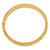 14k 9/16 Florentine Engraved Hinged Bangle Bracelet FE9/16