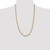14K 26 inch 5.25mm Flat Figaro with Lobster Clasp Chain FFL140-26