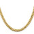 14K 28 inch 5.5mm Solid Miami Cuban Link with Lobster Clasp Chain DCU180-28