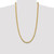 14K 28 inch 5.5mm Solid Miami Cuban Link with Lobster Clasp Chain DCU180-28