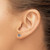 14k White Gold Trillion Mystic Fire Topaz Earrings EM7100-FT-W