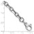 14K White Polished Fancy Link Bracelet FB1954-7.75