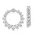 14K White Gold Lab Grown VS/SI FGH Dia Circle Earring Jackets EJM9641-151-WLG