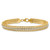 14K & White Rhodium Polished Fancy Link Bracelet FB1968-8