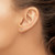 14k Madi K CZ Cross Post Earrings GK1108
