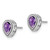 14k White Gold Pear Amethyst and Diamond Earrings EM7094-AM-032-WA