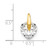 14k Madi K CZ Children's Heart Pendant GK868