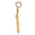 14k Polished Golf Bag Charm K4963