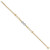 14K Two-tone Polished D/C Multi-Strand Infinity Bracelet FB1542-7.5