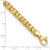 14k Satin and Polished 6.5mm Fancy Link Bracelet FB1933-7.75