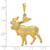10k Moose Charm 10C801