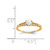 14k Madi K 3mm FW Cultured Pearl Birthstone Baby Ring GK129